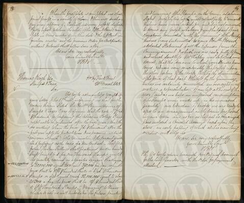 Acknowledgement and Contract Terms on Stamp Printing